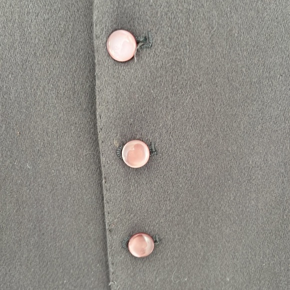 Custom tailored wool/cashmere vest - Picture 4 of 5